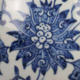 Blau-Weiß-Vase - Foto 6
