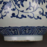 Blau-Weiß-Vase - фото 7