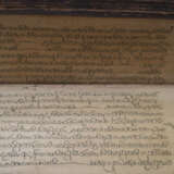 Großes Buddhistisches Manuskript auf Palmblättern/“ puskola poth“ - photo 8