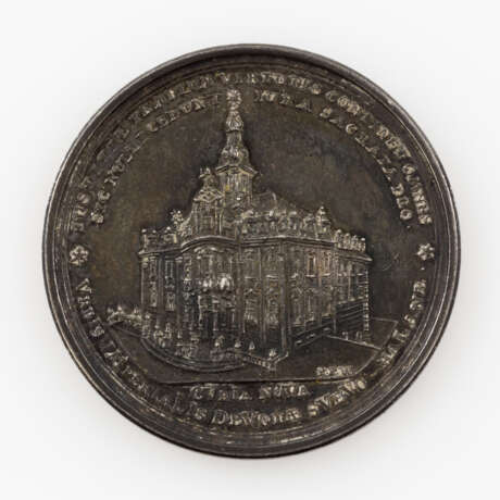 Schwäbisch-Hall, Reichsstadt - Silbermedaille 1735, von P.P. Werner, - Foto 1