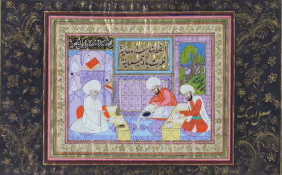 Osmanische Miniaturmalerei - Foto 1