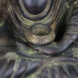 Bronzefigur des Buddha Shakyamuni - Foto 4