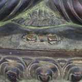 Bronzefigur des Buddha Shakyamuni - Foto 6
