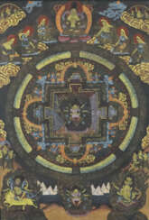 Mandala-Thangka der Gelugpa-Schule