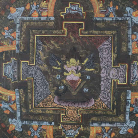 Mandala-Thangka der Gelugpa-Schule - photo 6