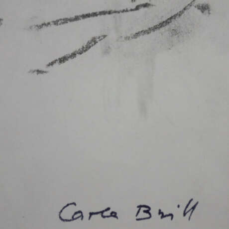 Brill, Carla (1906-Frankfurt/M.-1994, deutsche Bildhauerin, Malerin und Zeichnerin, Meisterschülerin von Max Beckmann am Städel in Frankfurt/M.) - Foto 5