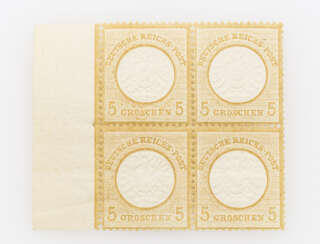 Dt. Reich Brustschilde - 1872, 5 Groschen großes Schild,