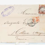 Dt. Reich Brustschilde - 1873, Auslandsbrief mit 9 Kreuzer - photo 1