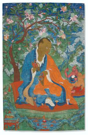 A PAINTING OF THE ARHAT KALIKA - photo 1