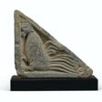 A GRAY SCHIST STAIR-RISER RELIEF OF A MYTHICAL BEAST - Auction archive