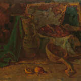 Gemälde „Stillleben mit einem Krug“, Leinwand, Ölfarbe, Impressionismus, Stillleben, Russland, 1979 - Foto 1