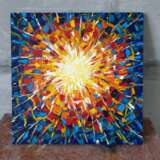 Design Painting “The sun”, Canvas on the subframe, Oil paint, Abstract Expressionist, Allegory, Russia, 2021 - photo 5