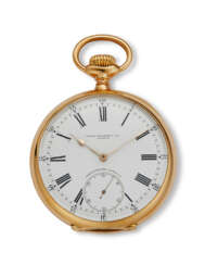 PATEK PHILIPPE, POCKET WATCH, 18K PINK GOLD, “CHRONOMETRO GONDOLO”