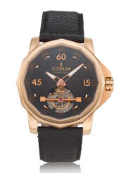 CORUM, ADMIRAL’S CUP, TOURBILLON 44, 18K PINK GOLD, REF. 009.697.55.0081 AN12