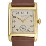 Patek Philippe. PATEK PHILIPPE, 18K YELLOW GOLD, SQUARE SHAPED - фото 1