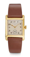 PATEK PHILIPPE, 18K YELLOW GOLD, SQUARE SHAPED