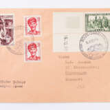 Saarland - 1950-ca.1956, Herrlicher Bestand von Briefen, meist FDC, - photo 5