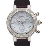 Chaumet. CHAUMET, LADIES’ 18K WHITE GOLD AND DIAMONDS, SPLIT SECONDS CHRONOGRAPH - photo 1