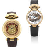 Bovet. BOVET, AMADEO, PIECE UNIQUE, 18K PINK GOLD, MOTHER OF PEARL DIAL WITH HAND PAINTED DRAGON MOTIF, REF. D801.0 - Foto 5