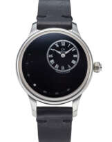 JACQUET DROZ, PETITE HEURE MINUTE DATE ASTRALE, STEEL, REF. J021010201