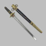 Officer's dagger “Japanese Railroad Official, Model 1909”, Leather, Japan, 1840 - photo 4