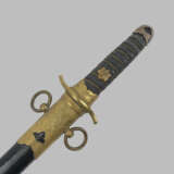 Officer's dagger “Japanese Railroad Official, Model 1909”, Leather, Japan, 1840 - photo 5
