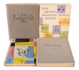 4 Bücher Wilhelm Busch Wilhelm Busch Album