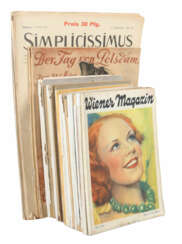 Konvolut Zeitschriften meist 1920er/30er Jahre