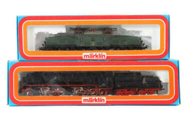 Dampf- und Elektrolok Märklin