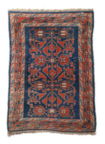 Teppich mit gitterartigem Arabeskenmuster wohl Derbent - Foto 1