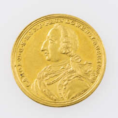 Grafschaft Löwenstein-Wertheim-Virneburg / Gold - Dukat 1754, Karl Thomas (1735-1789),