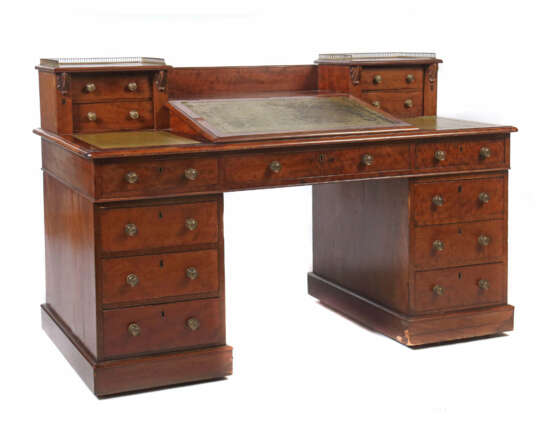 Piedestal-Desk mit Schreibpult England - photo 1