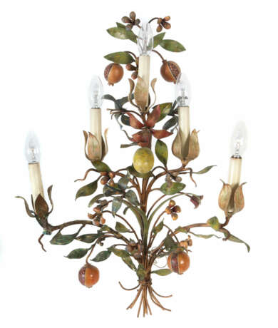 Leuchter-Applike als Bouquet 2. Hälfte 20. Jahrhundert - Foto 1