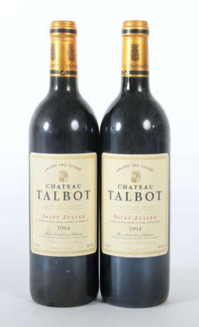 2 Flaschen Château Talbot Saint-Julien - Foto 1
