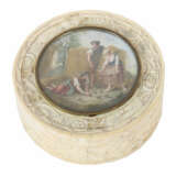 Runde Deckeldose wohl 2. Hälfte 19. Jahrhundert - photo 1