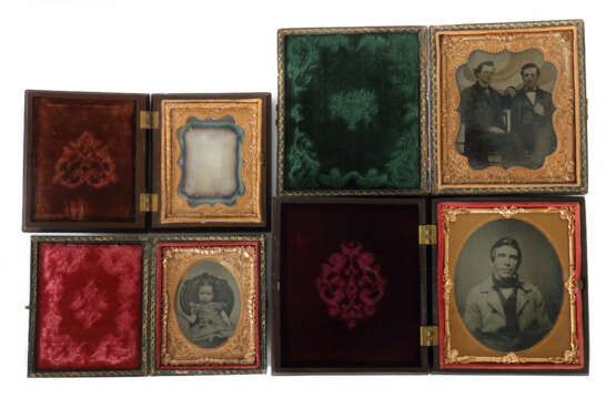 4 Daguerreotypien 19. Jahrhundert - photo 1