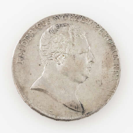 Württemberg - Kronentaler 1812, Friedrich II. (I.), Medailleur I.L.W., - photo 1