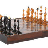 Feines Schachspiel wohl England 3. Drittel 19. Jahrhundert - фото 1