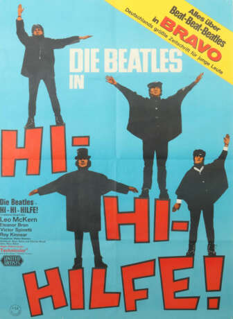 Filmplakat ''Hi-Hi-Hilfe!'' (Help!) 1965 - photo 1