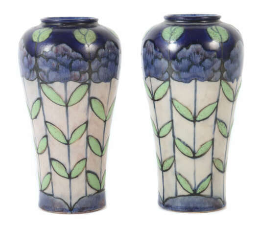 Paar Jugendstil-Vasen England - Foto 1