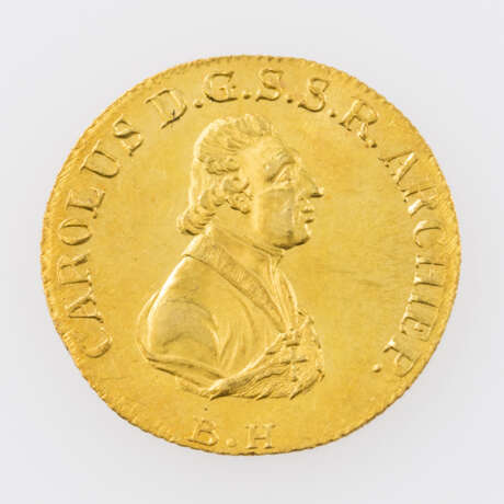 Fürstprimatische Staaten / Gold - Dukat 1809, Carl Theodor von Dalberg (1806-1810), - Foto 1