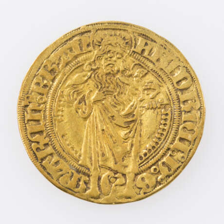 Markgrafschaft Brandenburg in Franken / Gold - Goldgulden 1499, Friedrich, - фото 1