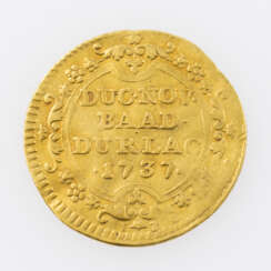 Baden-Durlach / Gold - Dukat 1737, Karl Wilhelm (1709-1738),