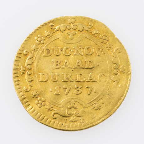 Baden-Durlach / Gold - Dukat 1737, Karl Wilhelm (1709-1738), - photo 1