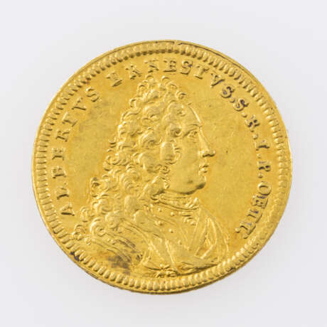 Öttingen-Öttingen / Gold - Dukat o.J., Albert Ernst II. (1683-1731), - Foto 1