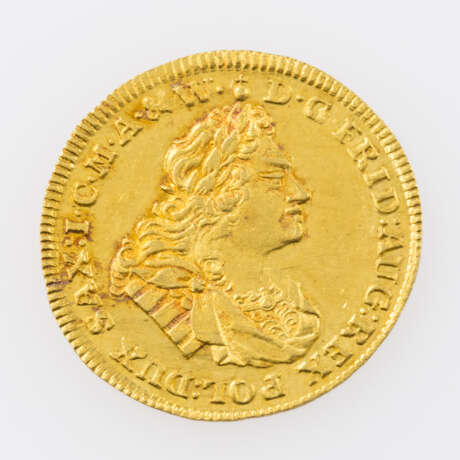 Sachsen / Gold - Dukat 1731 / I.G.S., Friedrich August I., August der Starke, - photo 1