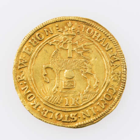 Stolberg-Stolberg / Gold - Dukat 1649, Johann Martin (1638-1669), - Foto 1