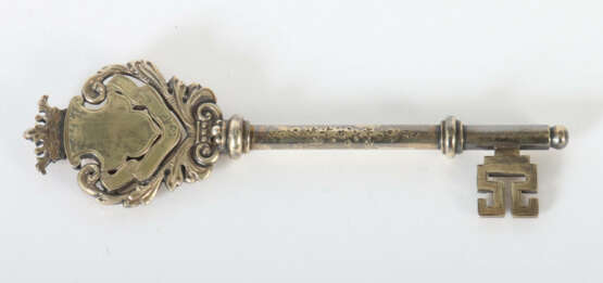 Kammerherrenschlüssel in orig. Etui Birmingham - photo 1
