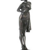Bildhauer des 19./20. Jahrhundert ''Damenakt'' Bronze patiniert - photo 1