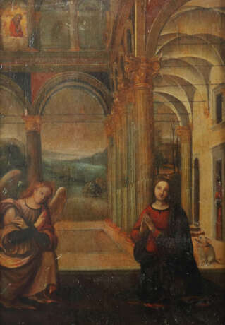 Maler des 16. Jahrhundert ''Verkündigung an Maria'' - Foto 1